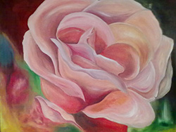 Rose - 80cm x 60cm (BxH)