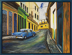 Strassen von Havana - 120cm x 90cm (BxH)