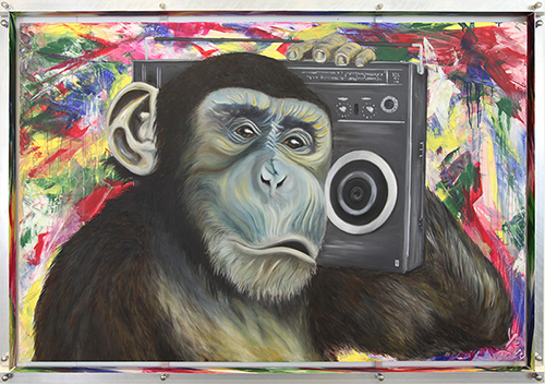 Interpretation - 150cm  x 100cm (BxH)